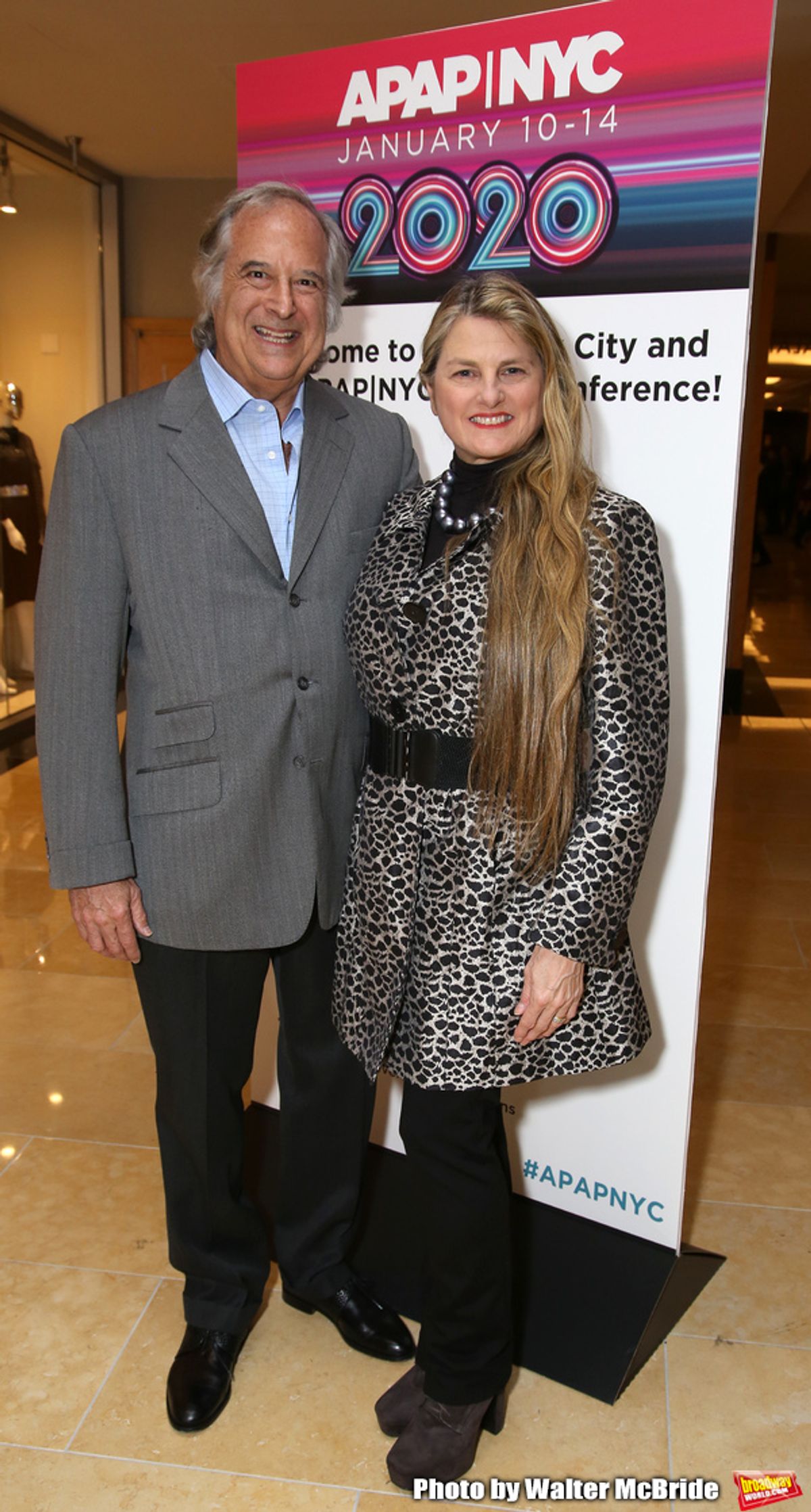 Stewart F. Lane and Bonnie Comley at 