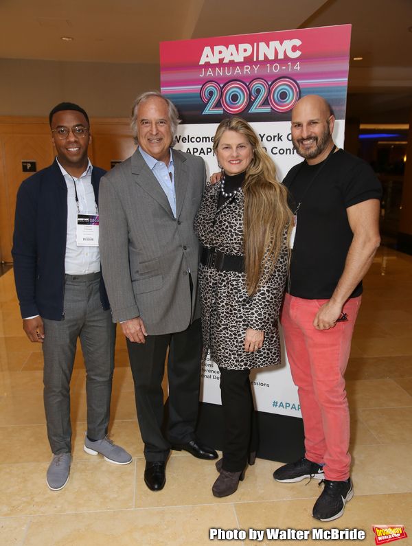 Lincoln Dresser, Stewart F. Lane, Bonnie Comley and Gio Messale Photo