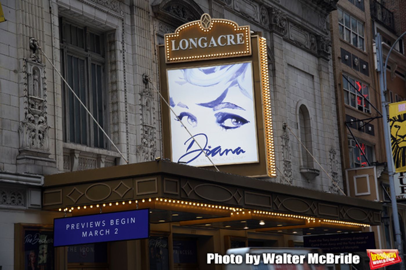 Up On The Marquee: DIANA Comes to Broadway This Spring! Up On The Marquee: DIANA Comes to Broadway This Spring! Image