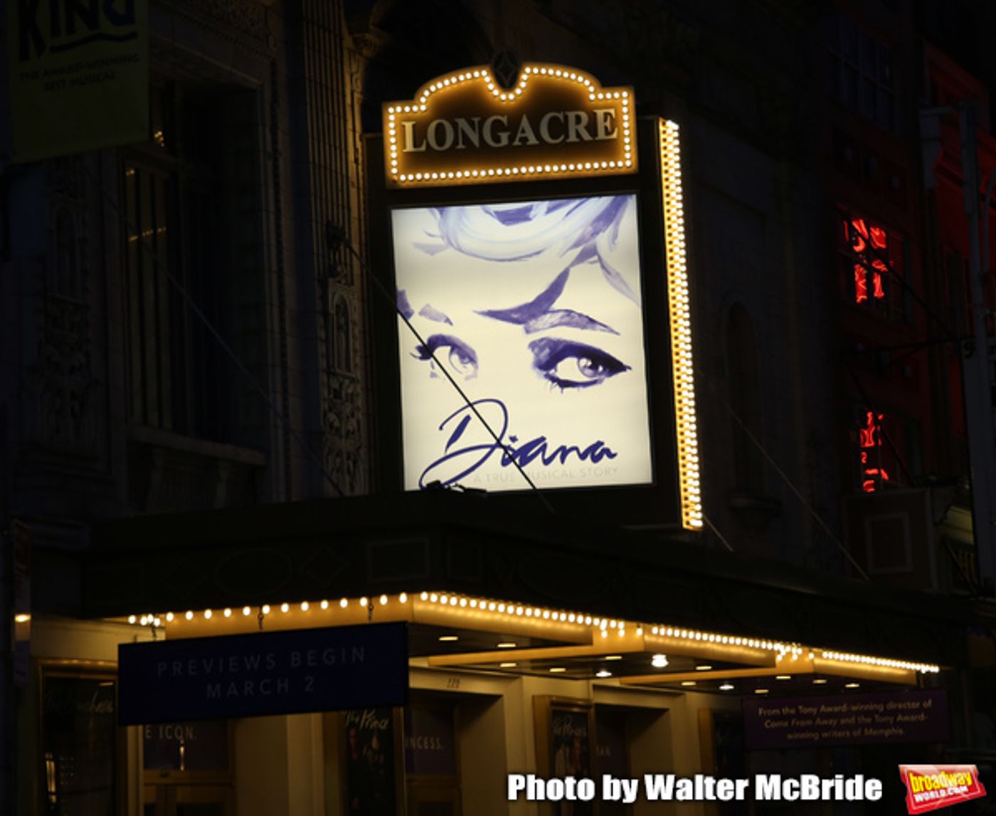 Up On The Marquee: DIANA Comes to Broadway This Spring! Up On The Marquee: DIANA Comes to Broadway This Spring! Image