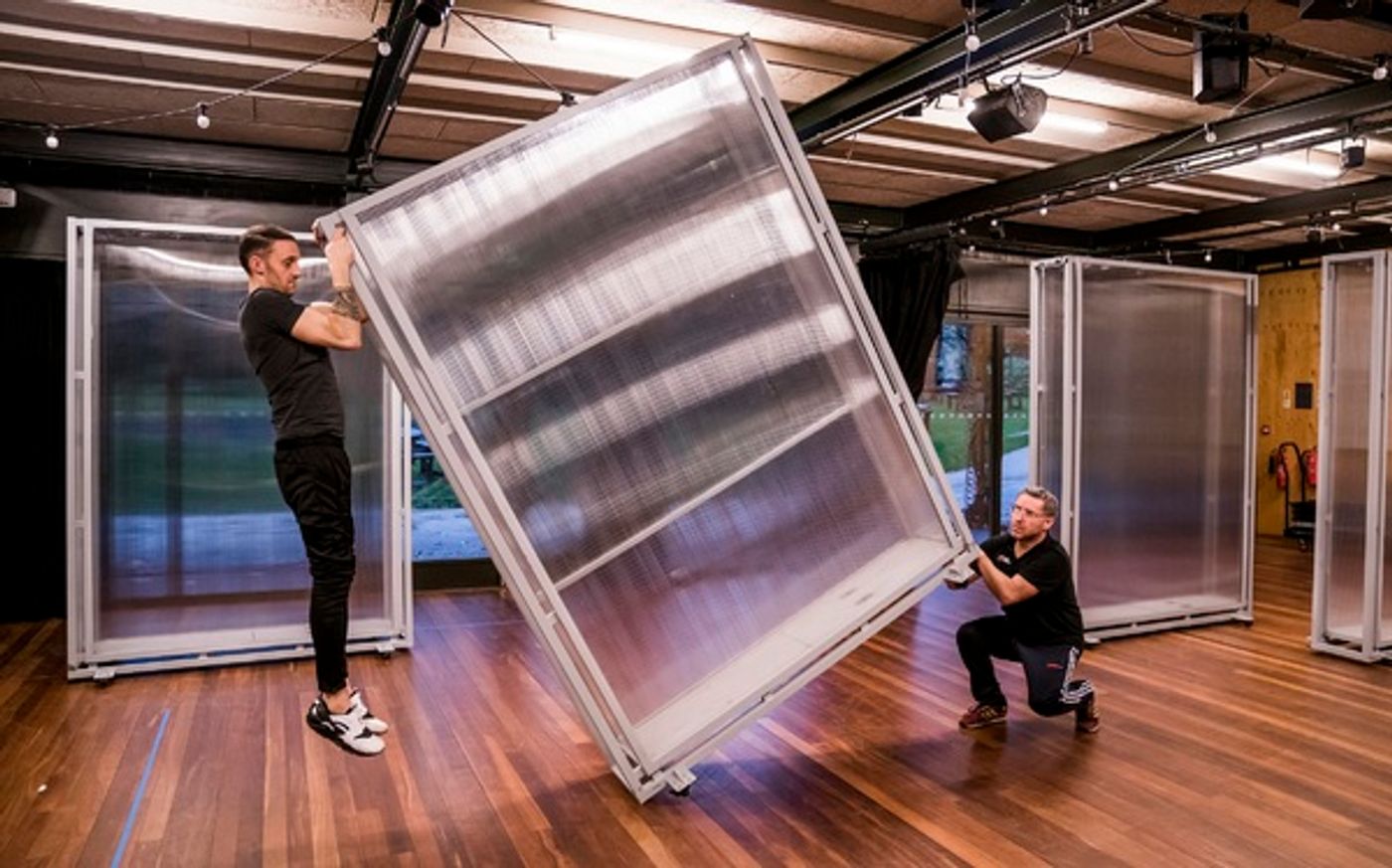 Photo Flash: Inside Rehearsal For Frantic Assembly's I THINK WE ARE ALONE  Image