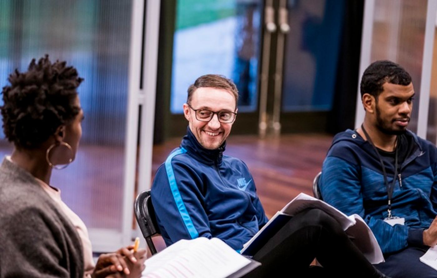 Photo Flash: Inside Rehearsal For Frantic Assembly's I THINK WE ARE ALONE  Image