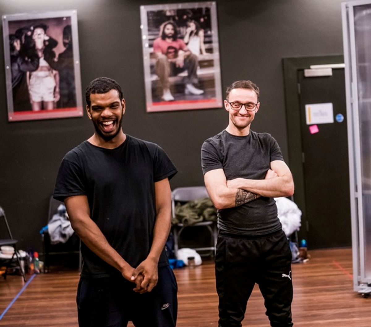 Caleb Roberts and Andrew Turner at 