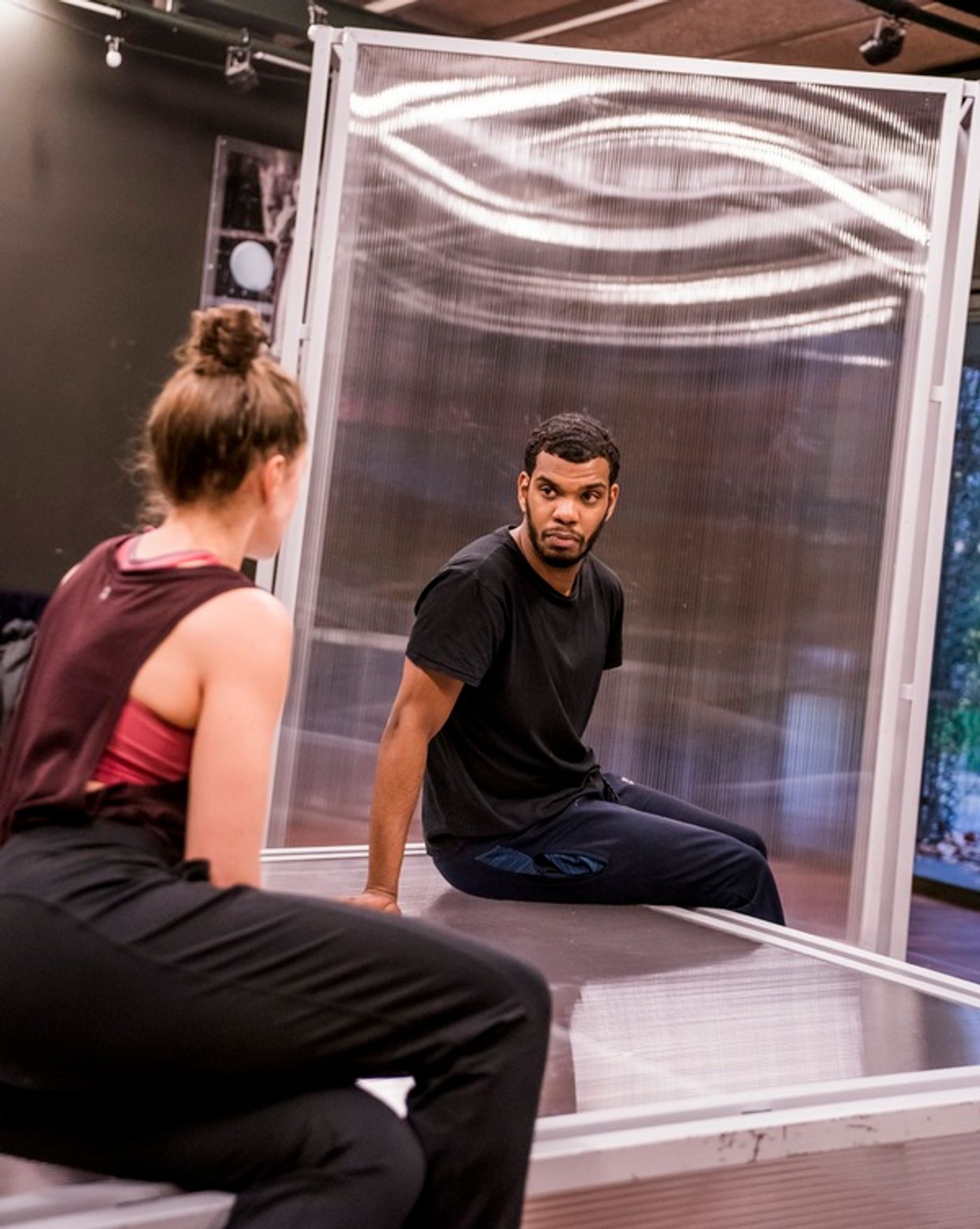 Photo Flash: Inside Rehearsal For Frantic Assembly's I THINK WE ARE ALONE  Image