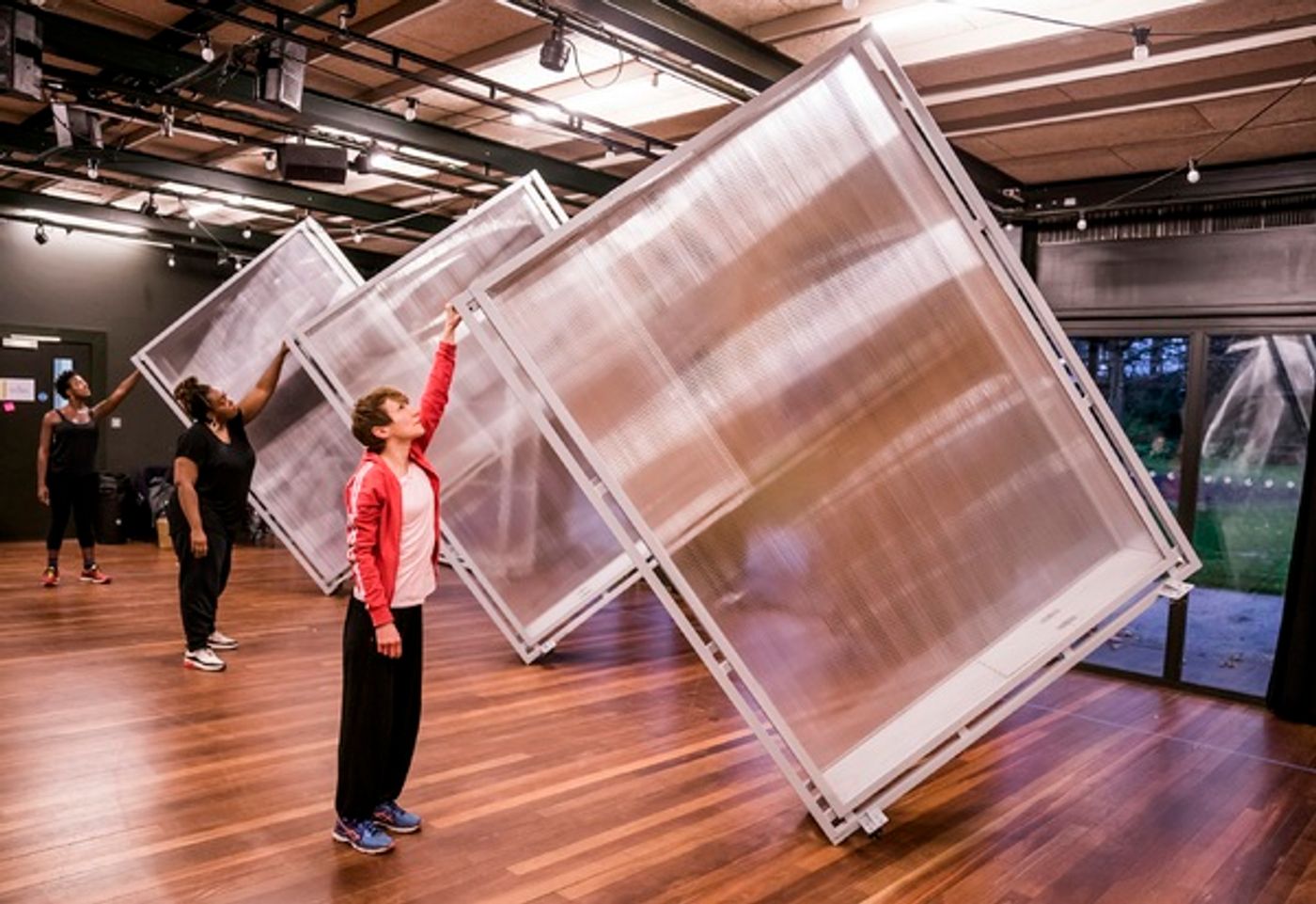 Photo Flash: Inside Rehearsal For Frantic Assembly's I THINK WE ARE ALONE  Image