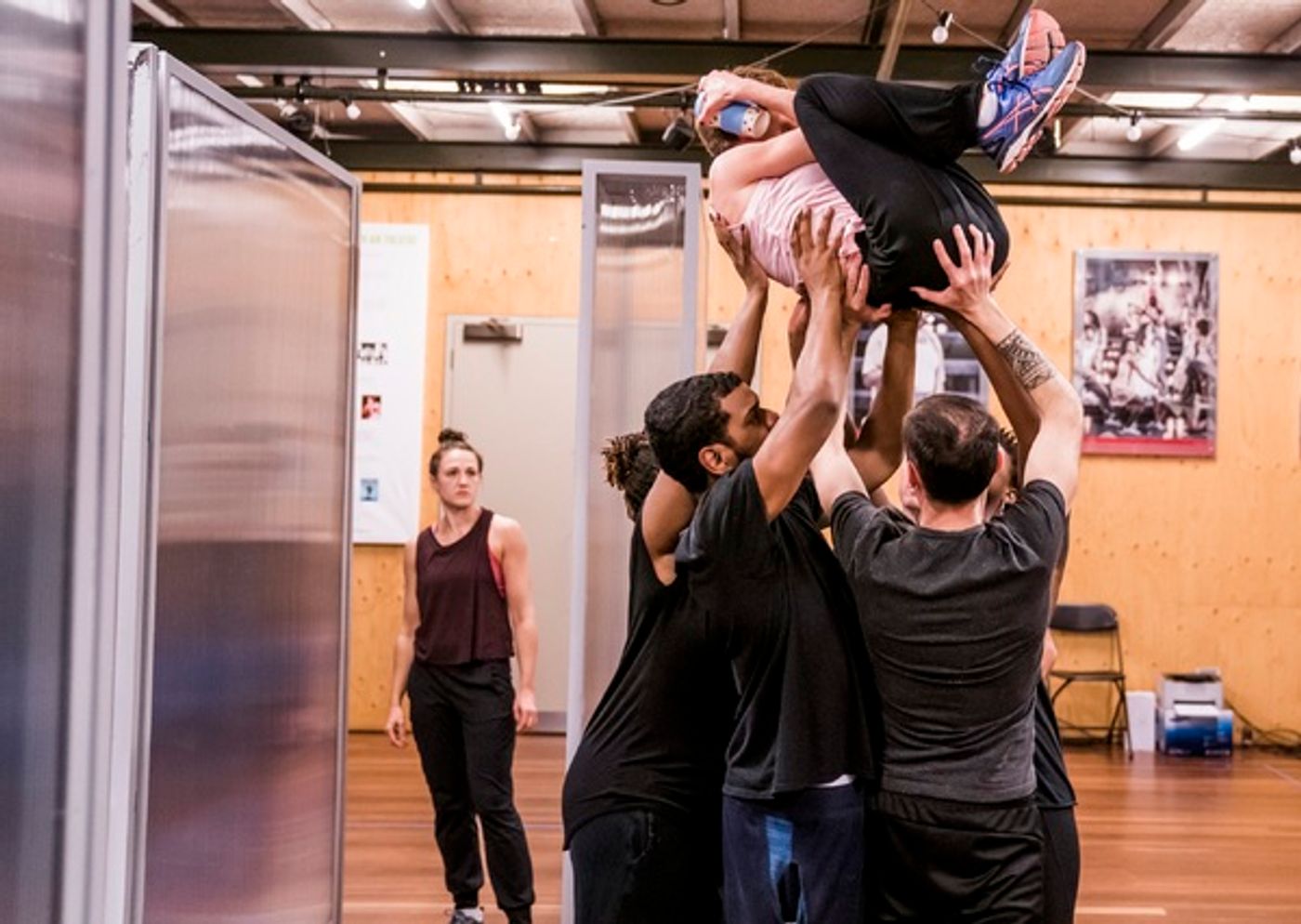 Photo Flash: Inside Rehearsal For Frantic Assembly's I THINK WE ARE ALONE  Image