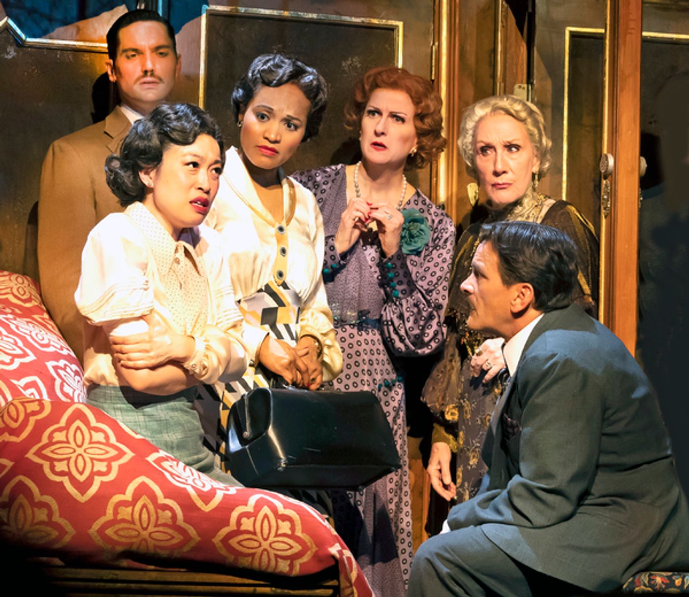 Photo Flash: First Look at MURDER ON THE ORIENT EXPRESS at Asolo Rep  Image