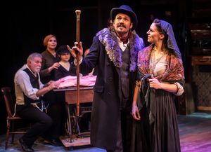 Sam Attwater and Carolyn Maitland Photo