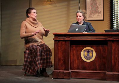 Diana Marbury and Morgan Vaughan Photo