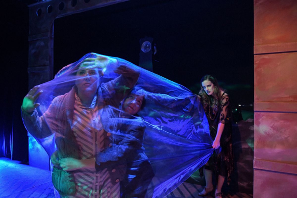 Kate Nawrocki, Leo Spiegel and Mikaela Sullivan  at 