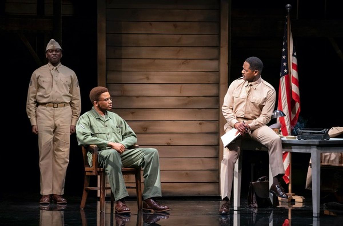 Warner Miller, Nnamdi Asomugha, and Blair Underwood  at 