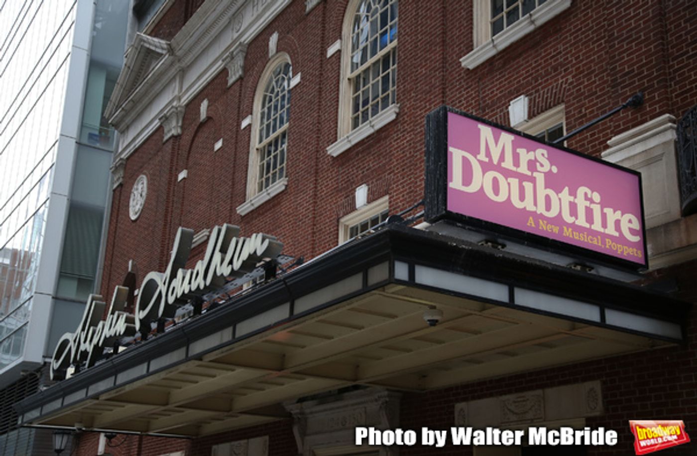 Up on the Marquee: MRS. DOUBTFIRE Arrives on Broadway Up on the Marquee: MRS. DOUBTFIRE Arrives on Broadway Image