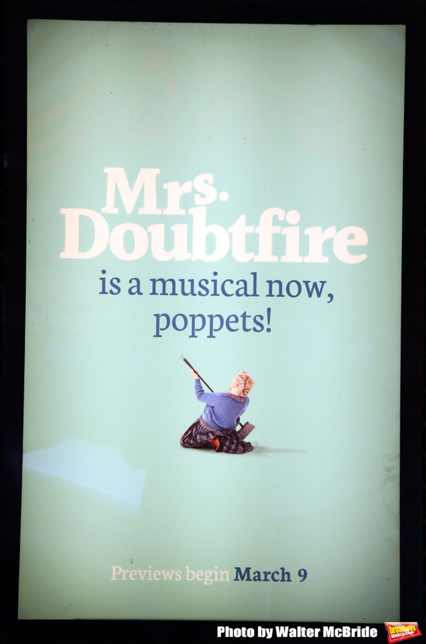 Up on the Marquee: MRS. DOUBTFIRE Arrives on Broadway Up on the Marquee: MRS. DOUBTFIRE Arrives on Broadway Image