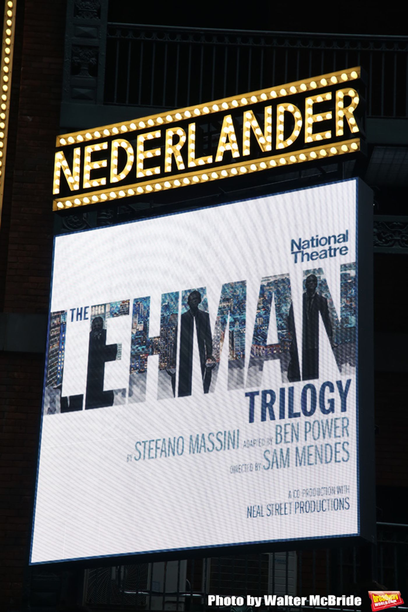 Up on the Marquee: THE LEHMAN TRILOGY Up on the Marquee: THE LEHMAN TRILOGY Image