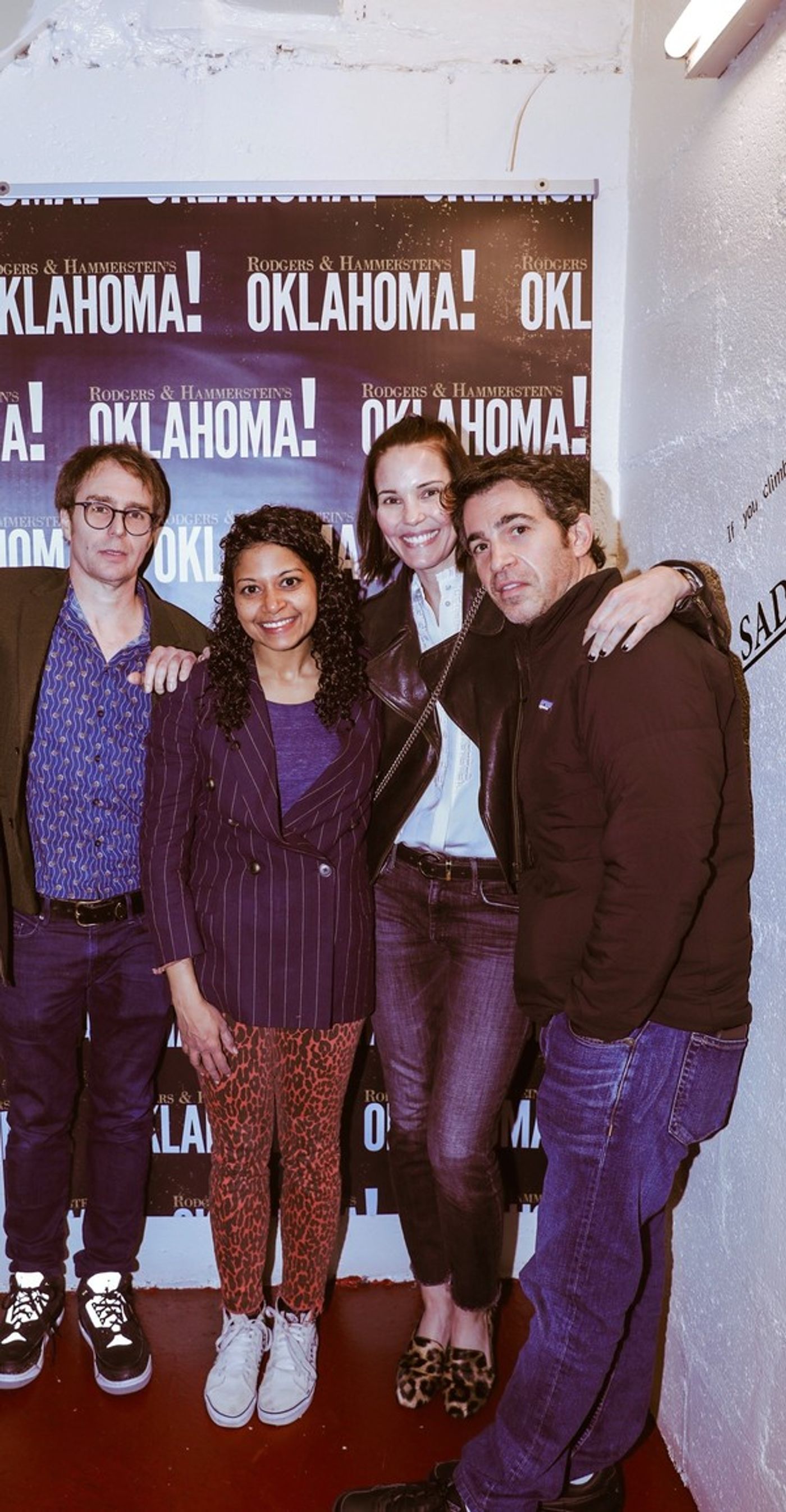Photo Flash: Sam Rockwell Stops By OKLAHOMA! On Broadway  Image