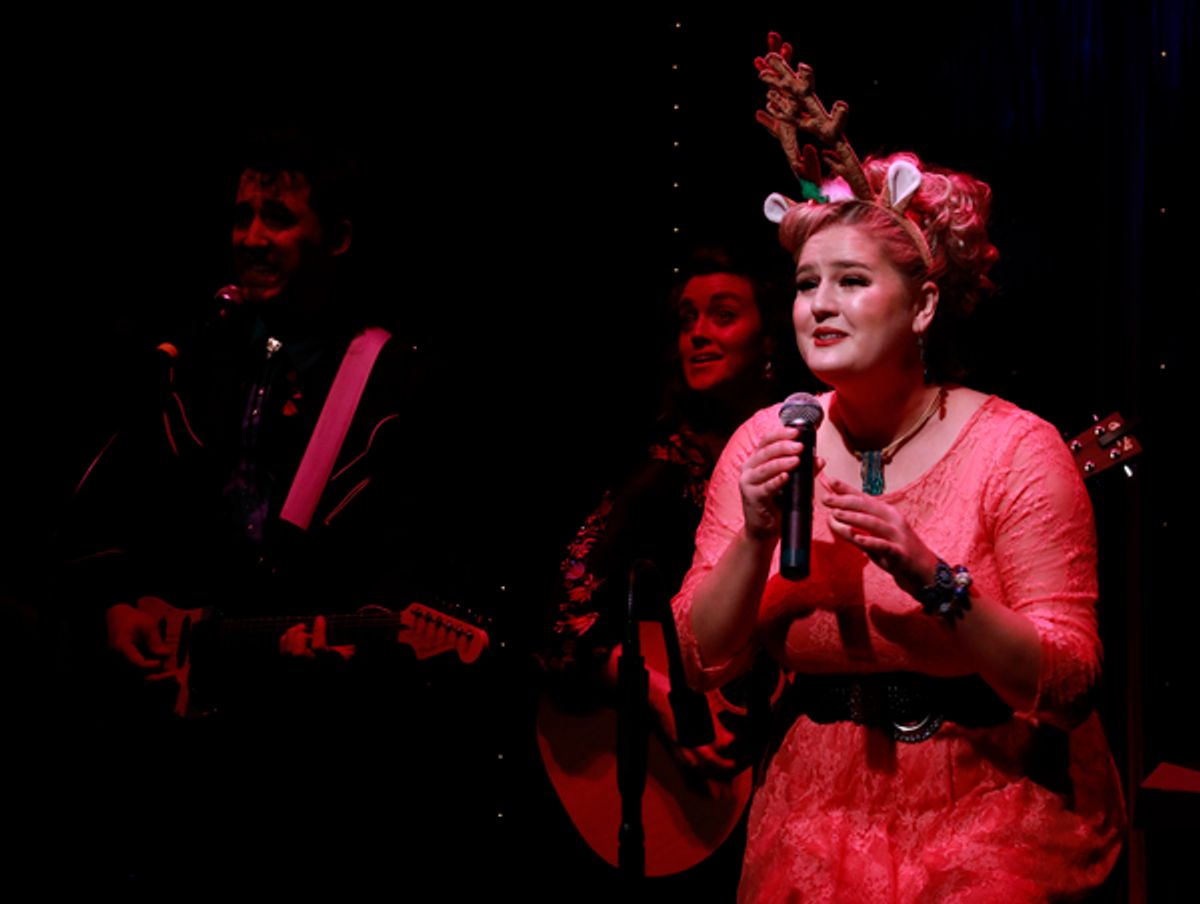 Nick Lerangis, Madalyn McHugh, Rosie Webber at 