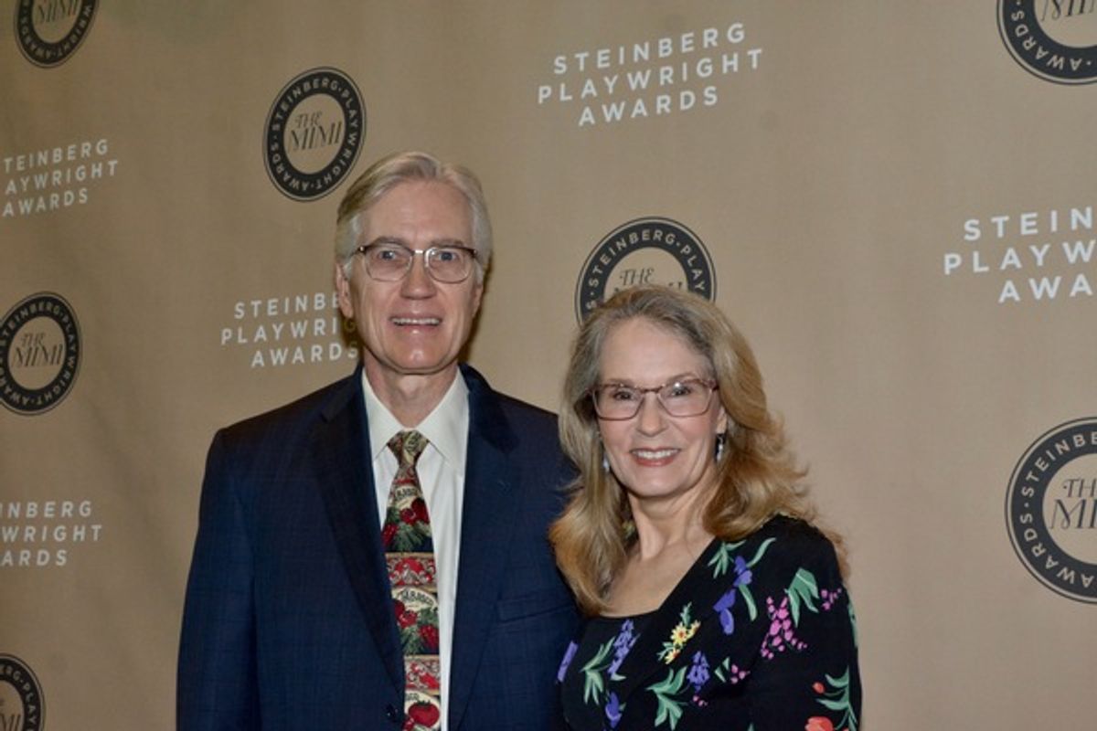 Kent Thompson (Advisory Committee) and Kathleen McCall at 