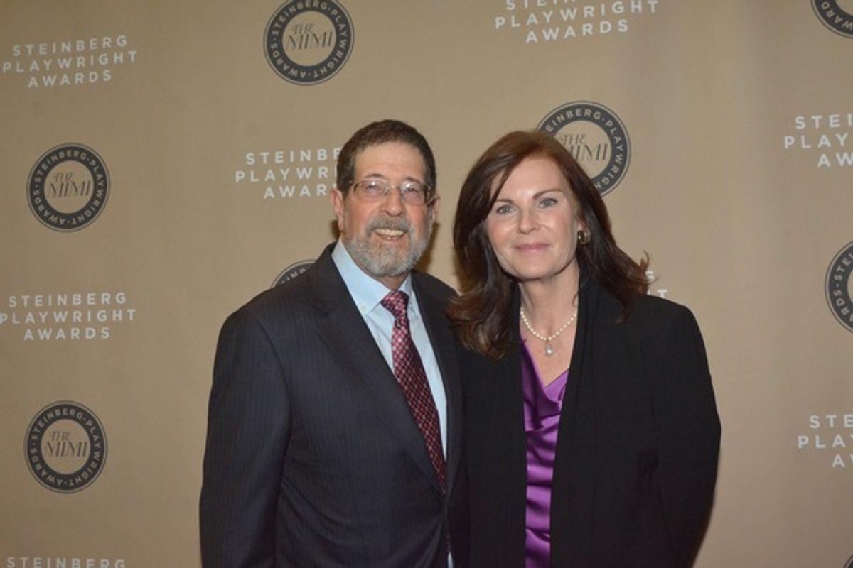 Jim Steinberg (Board of Trustees) and Lori Steinberg at 