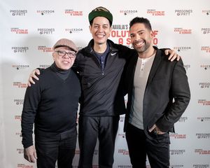 Jorge B. Merced?Associate Artistic Director of Pregones/PRTT, Flaco Navaja and Ben DeJesus on opening night of Evolution of a Sonero at Pregones/PRTT. @ BroadwayWorld Jorge B. Merced?Associate Artistic Director of Pregones/PRTT, Flaco Navaja and Ben De Photo