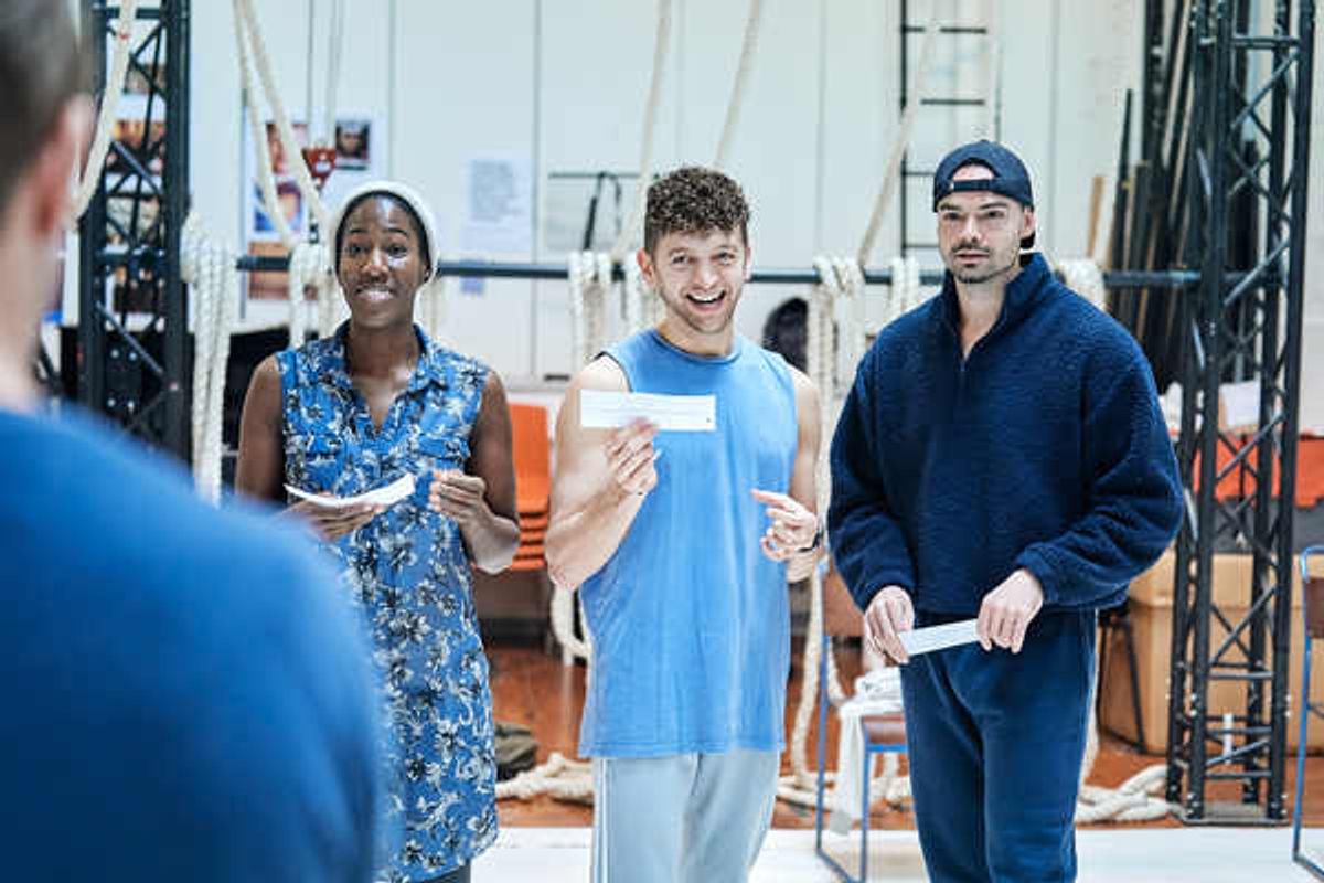 Maria Omakinwa, Greg Bernstein, Sam Wood at 