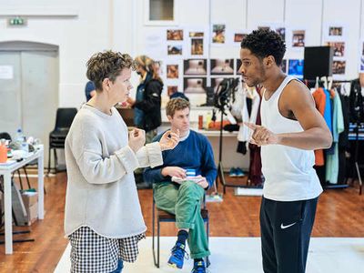 Sally Cookson, Ewan Wardrop, Ammar Duffus Photo