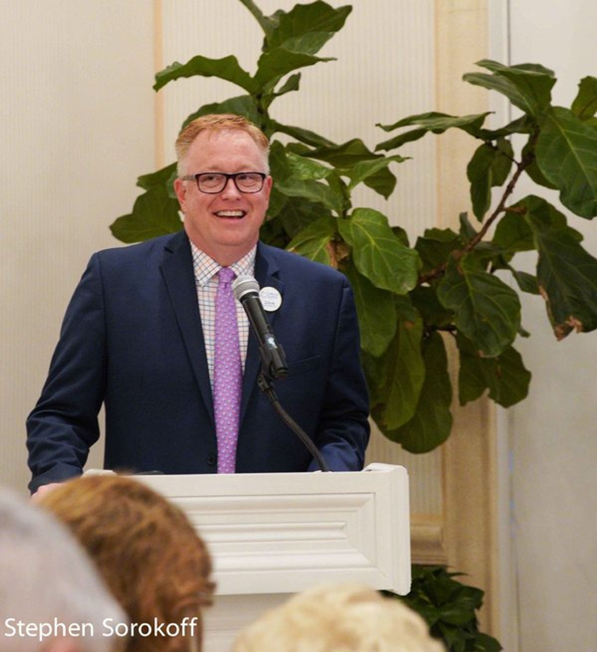 David Lawrence, president/CEO  at 