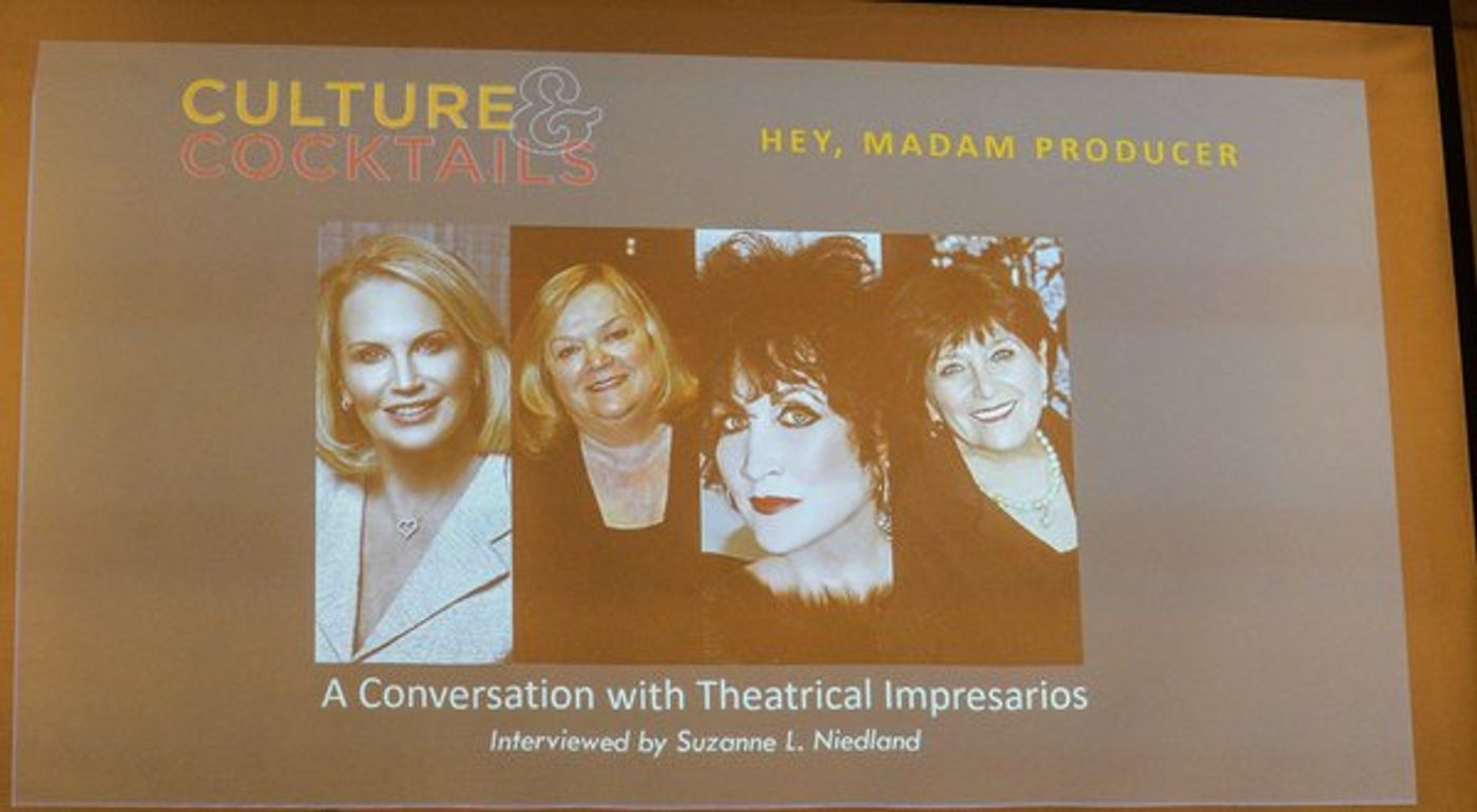 Photo Coverage: HEY, MADAM PRODUCER: A Conversation with Theatrical Impresarios  Image