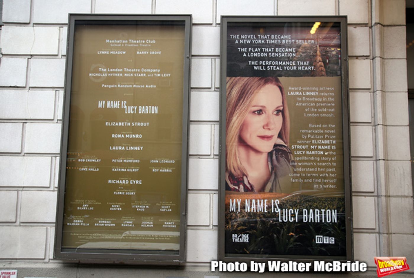 Up On The Marquee: Laura Linney Brings MY NAME IS LUCY BARTON to Broadway  Image