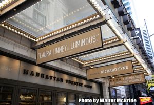 Theatre Marquee for Laura Linney returning to Broadway in a haunting new solo play, "My Name Is Lucy Barton", adapted by Rona Munro from the bestselling novel by Pulitzer Prize winner Elizabeth Strout at the Samuel J. Friedman Theatre on January 13, 2019 in New York City. @ BroadwayWorld Theatre Marquee for Laura Linney returning to Broadway in a haunting new solo play, " Photo