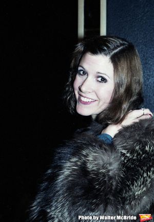 Carrie Fisher after a performance in Censored Scenes From King Kong at the Princess T Photo