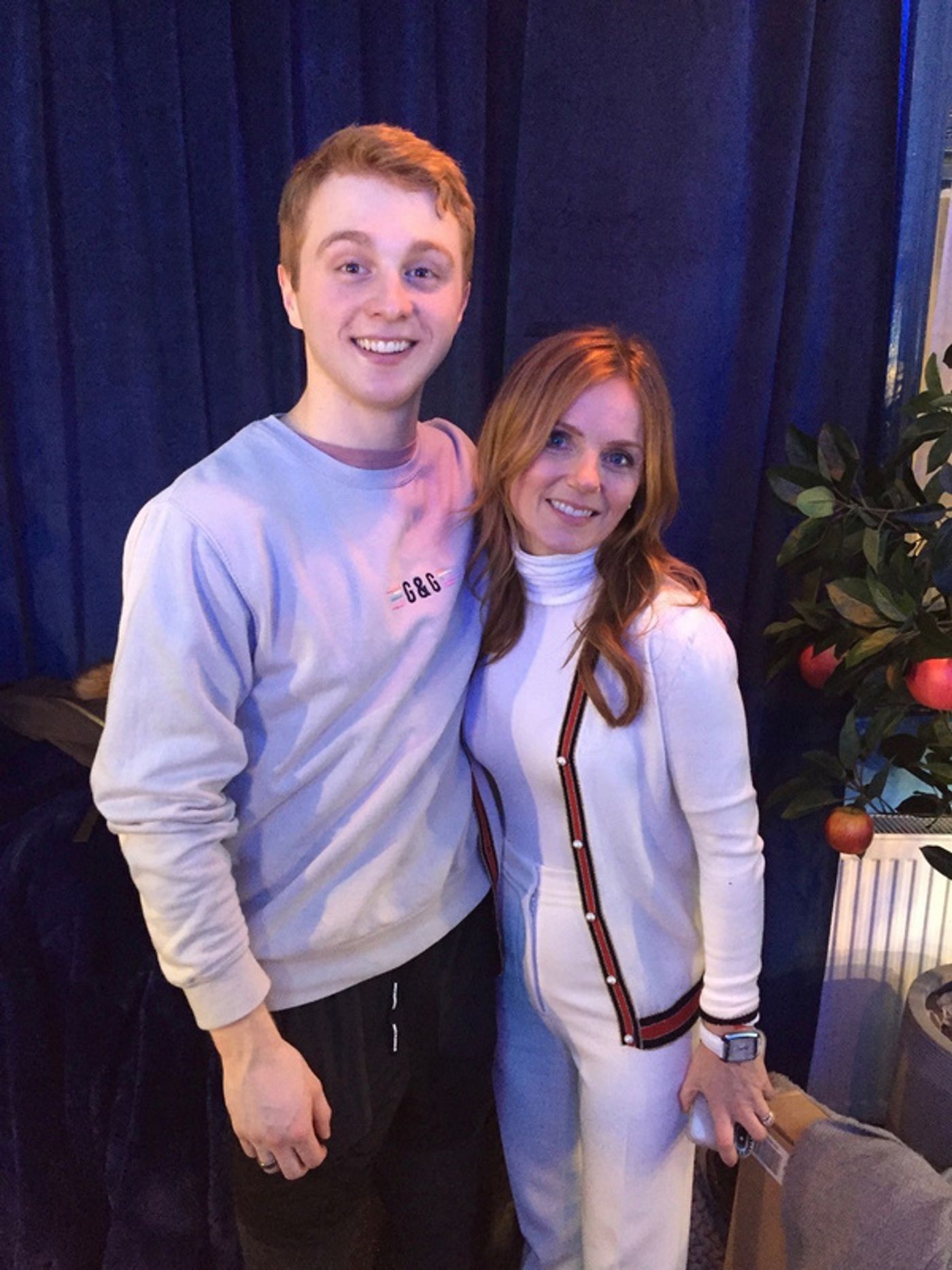 Photo Flash: Geri Halliwell Visits DEAR EVAN HANSEN in London  Image