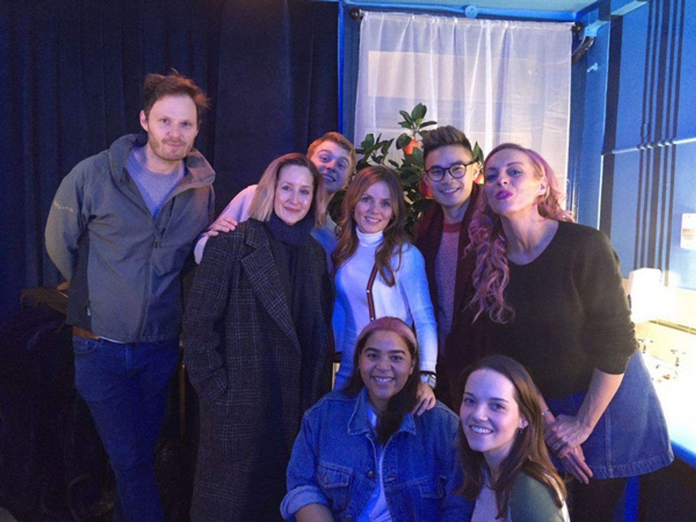 Photo Flash: Geri Halliwell Visits DEAR EVAN HANSEN in London  Image