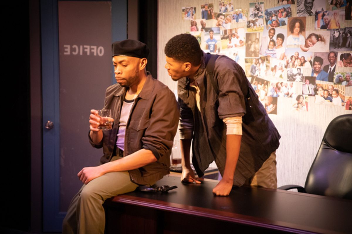 Johnard Washington and Gregory J. Fields  at 