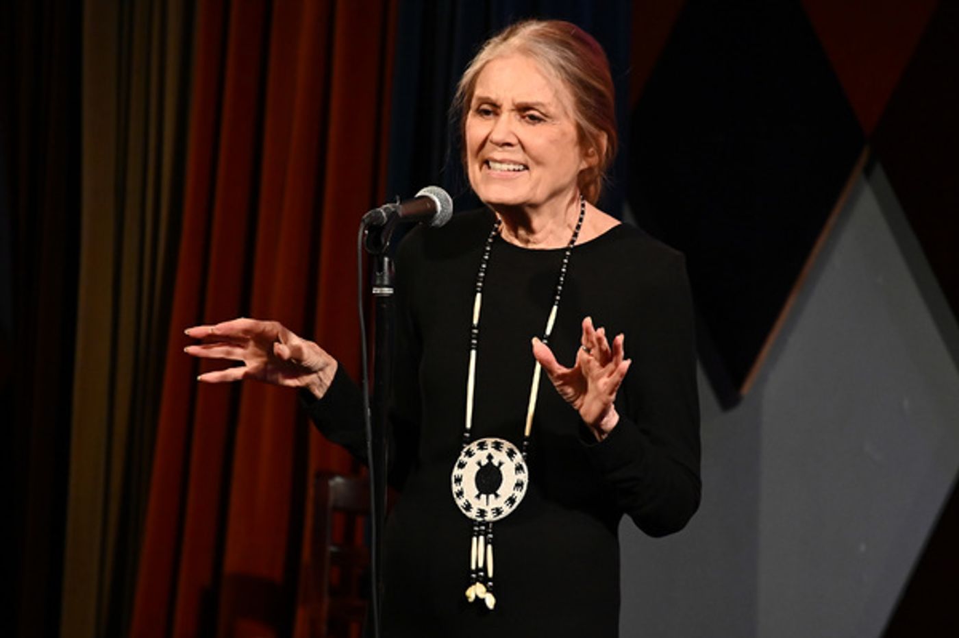 Photo Flash: Gloria Steinem and More at Ms. Foundation for Women's Comedy Night at Carolines on Broadway  Image