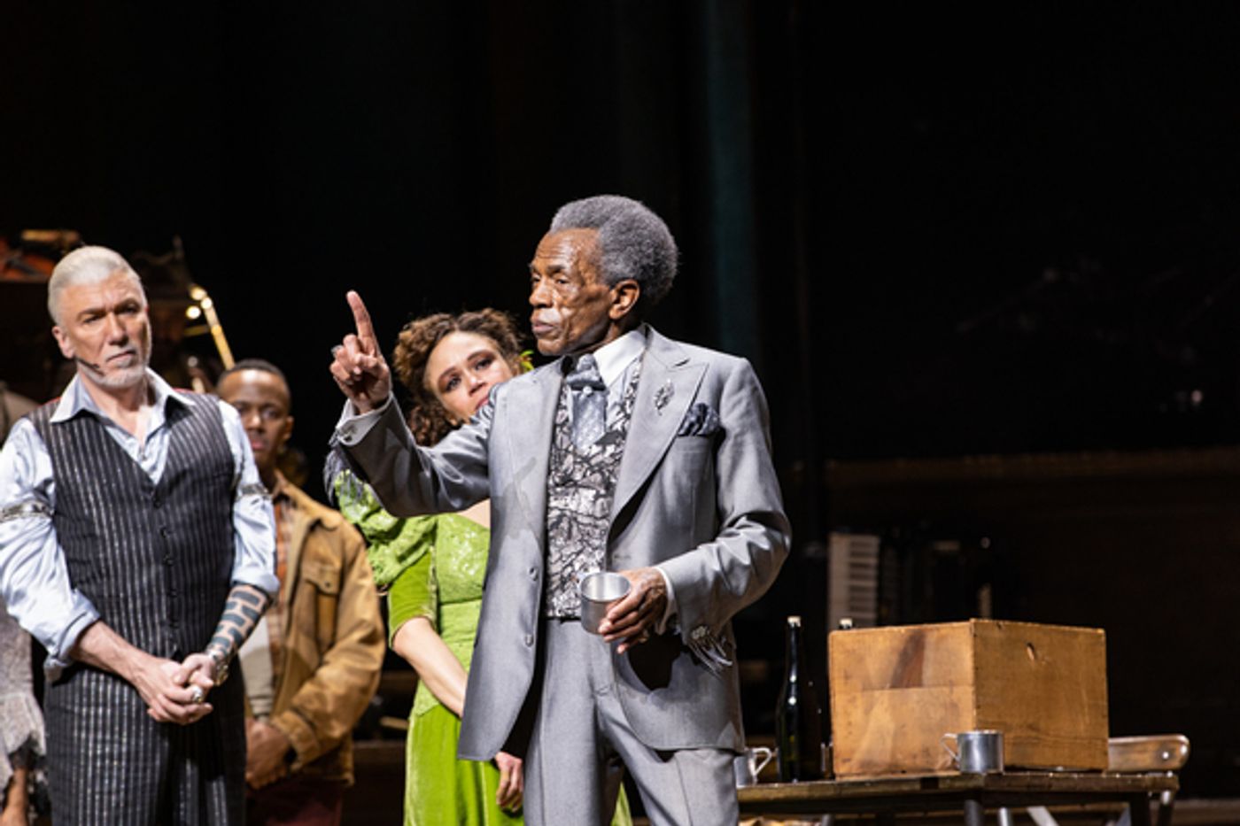 Photo Flash: Watch Andre De Shields Encourage HADESTOWN Audience to Donate to the Actors Fund  Image