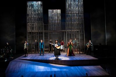 Tommy Crawford and the company of Twelfth Night Photo