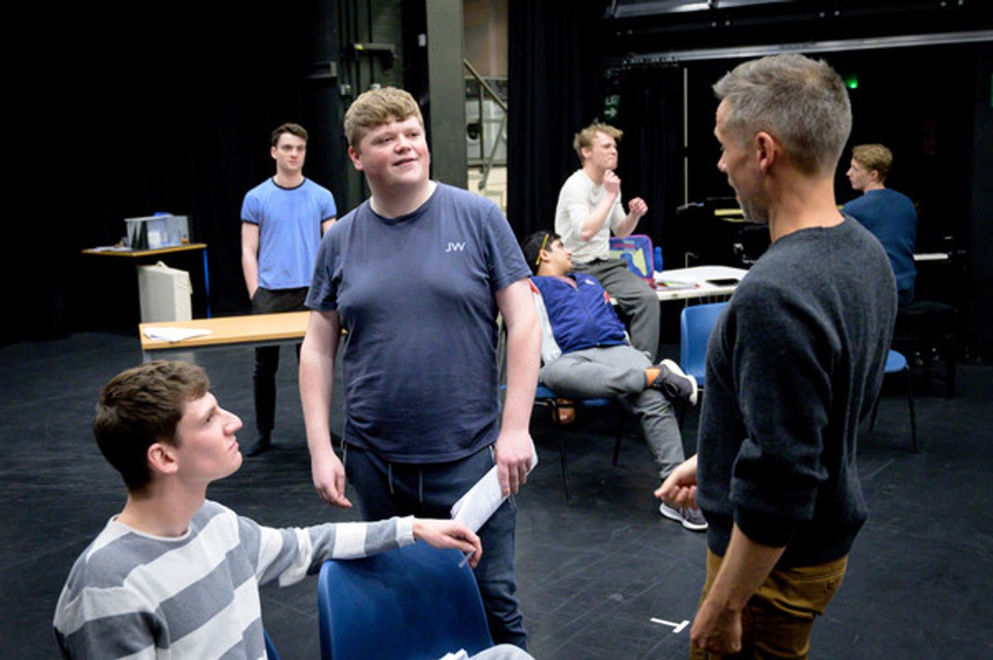 Photo Flash: In Rehearsal With THE HISTORY BOYS at Wolverhampton Grand  Image