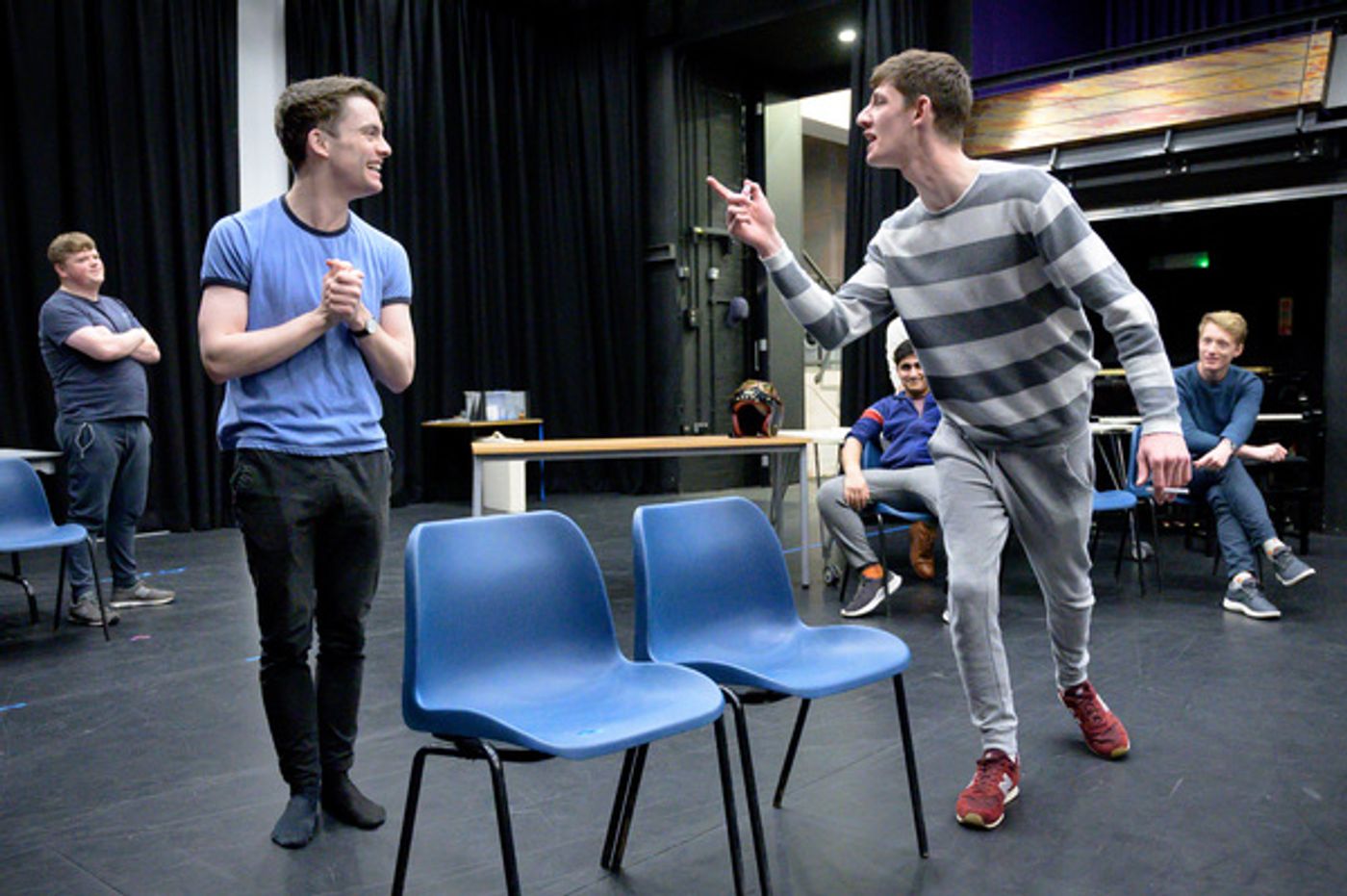 Photo Flash: In Rehearsal With THE HISTORY BOYS at Wolverhampton Grand  Image