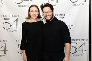 Veanne Cox and Michael Kushner @ BroadwayWorld Veanne Cox and Michael Kushner Photo