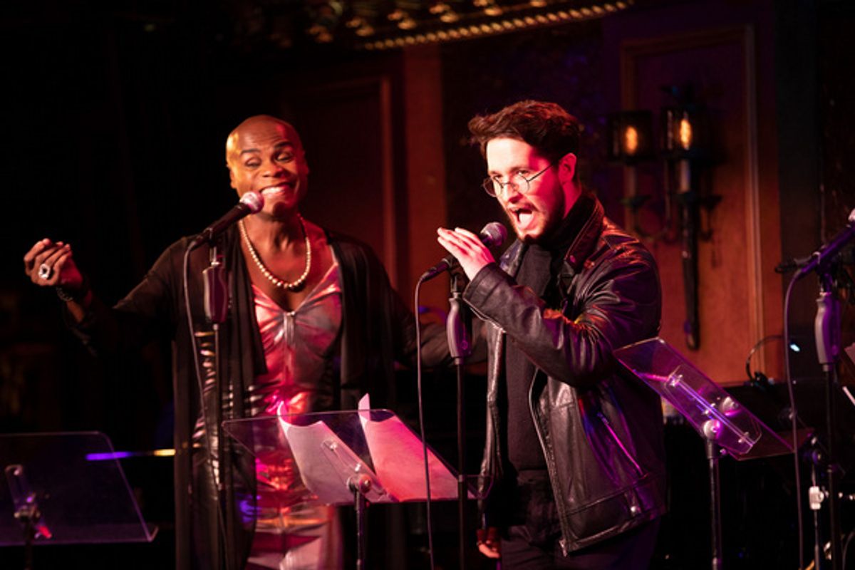 Nathan Lee Graham and Michael Kushner at 
