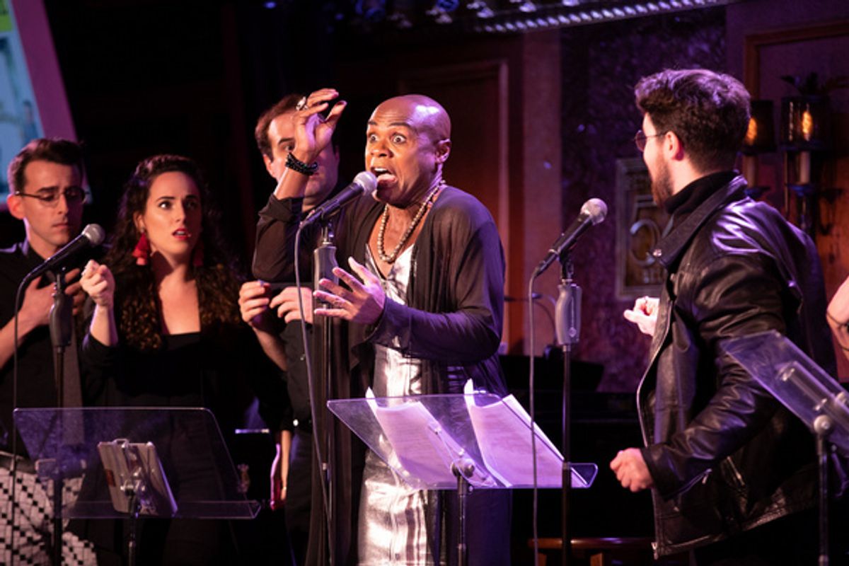 Remy Germinario, Mia Gerachis, Ben Schrager, Nathan Lee Graham, and Michael Kushner at 