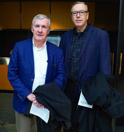 Joe Hickey and Jim McConnell  Photo