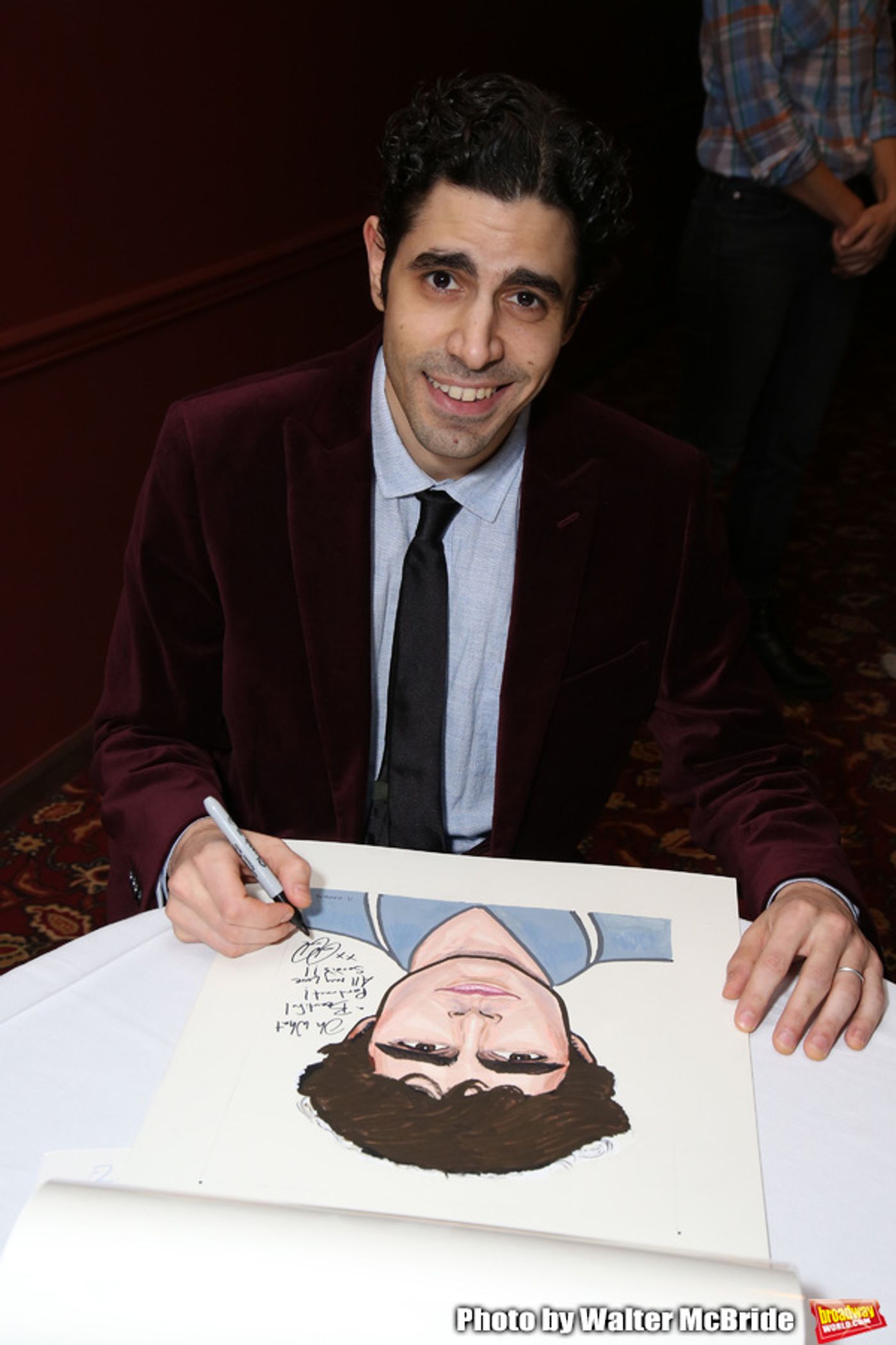 Photo Coverage: Damon Daunno of OKLAHOMA! Receives Sardi's Portrait  Image