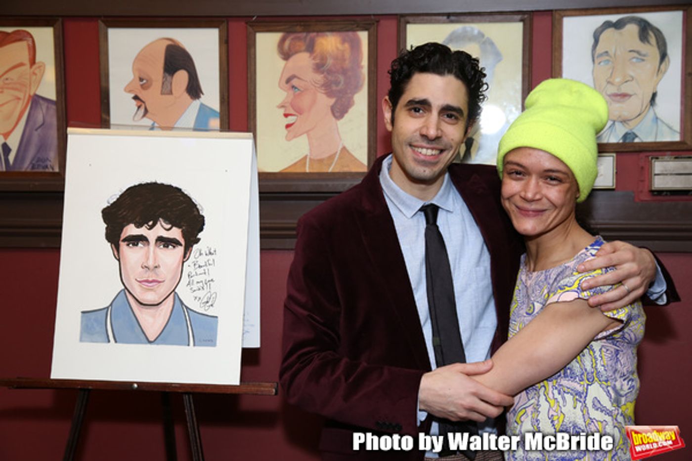 Photo Coverage: Damon Daunno of OKLAHOMA! Receives Sardi's Portrait  Image
