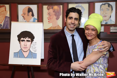 Damon Daunno and Amber Gray  Photo