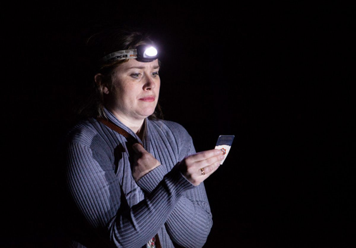 Meg Sullivan in THE STRANGE UNDOING OF PRUDENCIA HART at The Wilbury Theatre Group, Providence RI; photo by Erin X. Smithers. at 