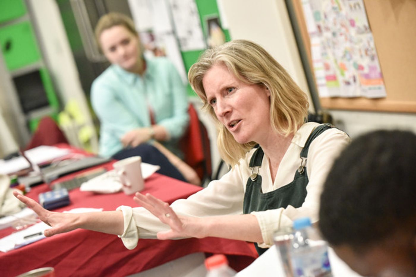 Photo Flash: Inside Rehearsal For CRONGTON KNIGHTS at the Belgrade Theatre Coventry  Image
