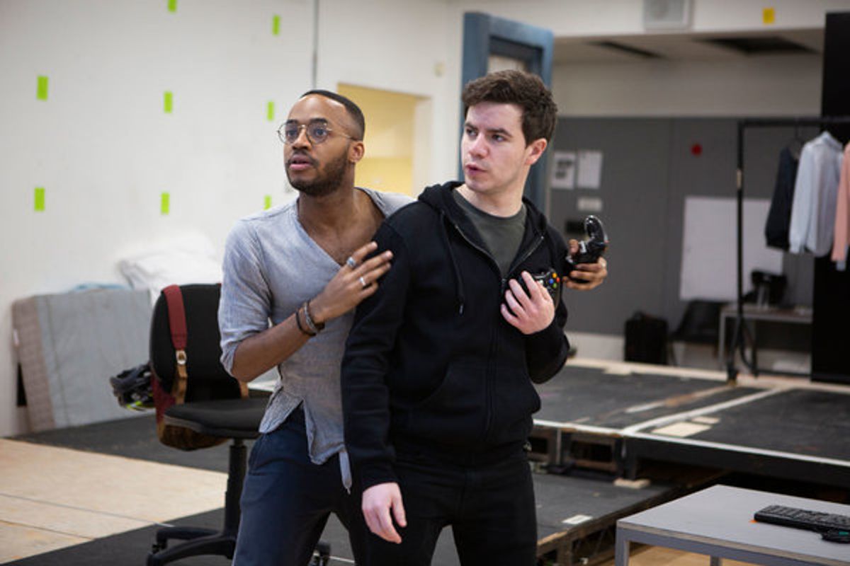 Enyi Okoronkwo and Oliver Johnstone at 