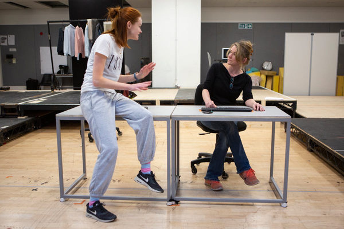 Rona Morison and Lucy Black at 