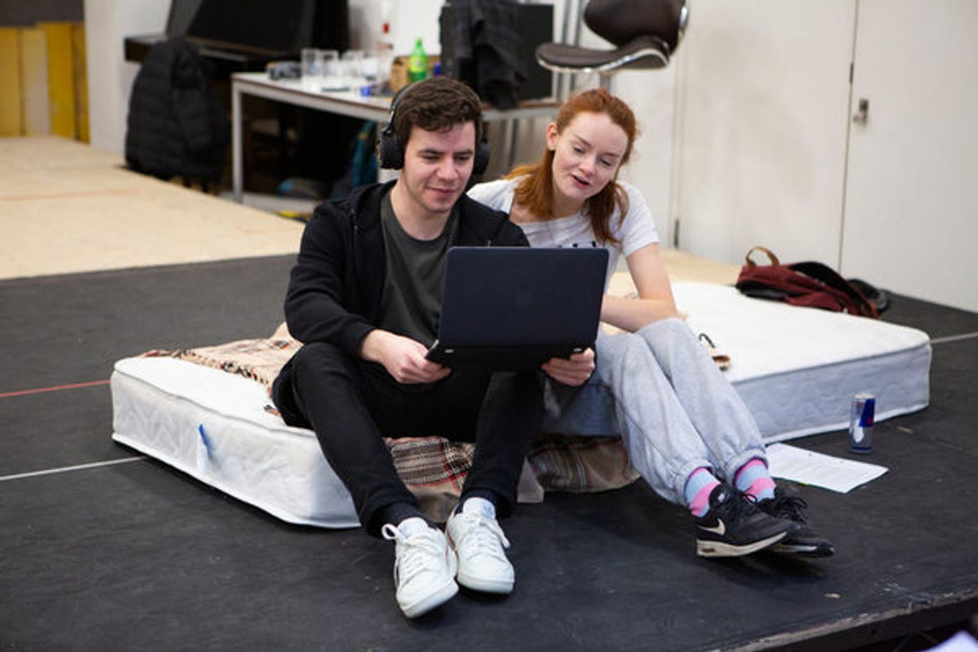 Photo Flash: Inside Rehearsal For THE HAYSTACK at Hampstead Theatre  Image